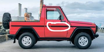Mercedes G klasse sierlijsten, Auto-onderdelen, Ophalen, Links, Mercedes-Benz, Deur