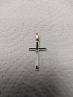 Pendentif croix verte, Enlèvement ou Envoi, Neuf, Argent, Autres matériaux