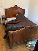 Bed en grote kleerkast koloniale stijl, Antiek en Kunst, Ophalen