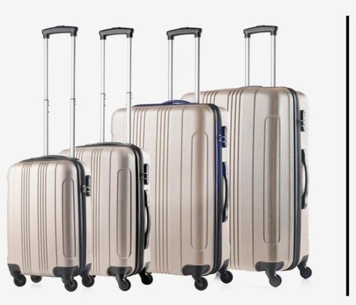 Nouveaux ensembles de bagages 3 pièces, Bijoux, Sacs & Beauté, Valises, Neuf, Enlèvement ou Envoi