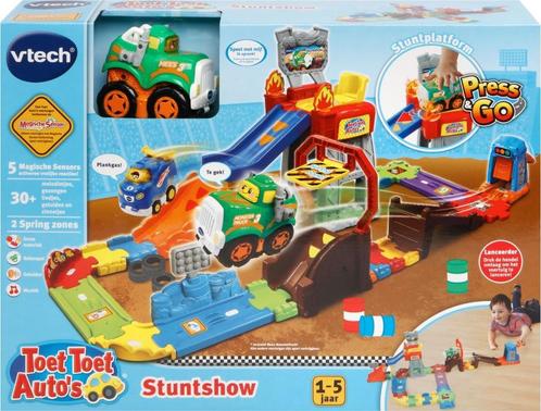 Vtech toet toet auto's stuntshow, Kinderen en Baby's, Speelgoed | Vtech, Zo goed als nieuw, 2 tot 4 jaar, Ophalen