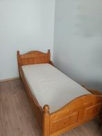 Lit breton 1 pers + matelas + sommier, Ophalen, Gebruikt, 90 cm, Eenpersoons