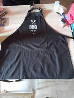 Zwarte BBQ-schort, Ophalen of Verzenden, Zo goed als nieuw