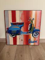 Vespa schilderij op hout, Antiek en Kunst, Kunst | Schilderijen | Modern, Ophalen of Verzenden