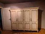 Prachtige Franse Linnenkast / Armoire in Louis XV-stijl, Huis en Inrichting, Ophalen, Gebruikt, Frans, Eikenhout
