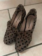 Elegante pumps Floris van Bommel 37 fijne fluweel als nieuw, Ophalen of Verzenden