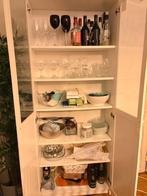 Bibliothèque BILLY-OXBERG (Blanc), Maison & Meubles, Armoires | Bibliothèques, 25 à 50 cm, Verre, Enlèvement, Utilisé