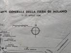 Plan Beurs Milaan 1964, Oude documenten, Utilisé, Enlèvement ou Envoi