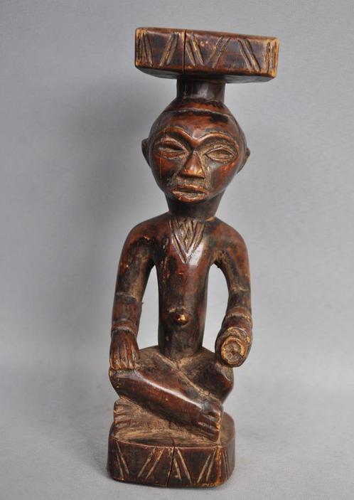Wat ouder beeld van koning Ndop, KUBA, DR Congo, ca 1960, Antiek en Kunst, Kunst | Niet-Westerse kunst, Ophalen of Verzenden