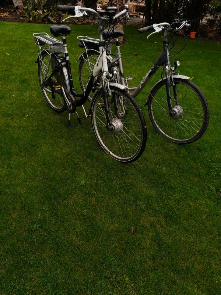 2 nog goed werkende elektrische fietsen, Fietsen en Brommers, Elektrische fietsen, Gebruikt, Ophalen