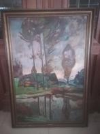 Oud schilderij van L. Broux, Antiek en Kunst, Kunst | Schilderijen | Modern, Ophalen