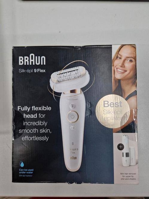 Braun Silk-épil 9 New, Elektronische apparatuur, Persoonlijke Verzorgingsapparatuur, Zo goed als nieuw, Ophalen of Verzenden