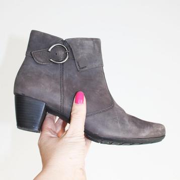Mooie Suede Gabor Enkellaarsjes -s6 (Maat 6|39) € 55,- beschikbaar voor biedingen