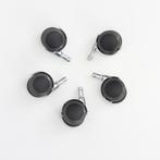 Vitra Eames Los Set Bureaustoel Wielen Chroom - Harde Vloer, Enlèvement ou Envoi, Niet ingevuld, Niet ingevuld, Neuf