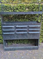 Ijzeren rek voor inrichting bestelwagen, Ophalen