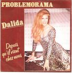 Lot van 4 vinylplaten 45 toeren van Dalida, Jazz en Blues, Gebruikt, 7 inch, Single