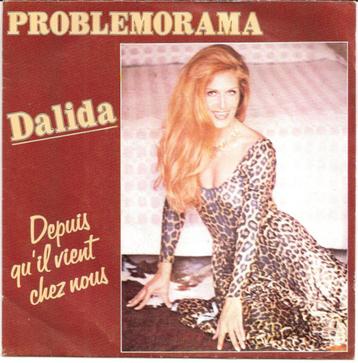 Lot van 4 vinylplaten 45 toeren van Dalida, Cd's en Dvd's, Gebruikt, Verzenden, 7 inch, Single