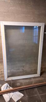 Pvc raam dubbel glas, Doe-het-zelf en Bouw, Kunststof, Gebruikt, Raamkozijn, 150 tot 225 cm