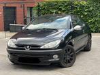 Peugeot 206 cabriolet, Auto's, Voorwielaandrijving, Cabriolet, Overige bekleding, Zwart