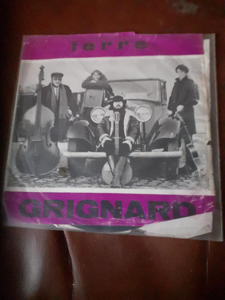 45T Ferre Grignard : My crucified jesus/She's gone(Belpop), Ophalen of Verzenden