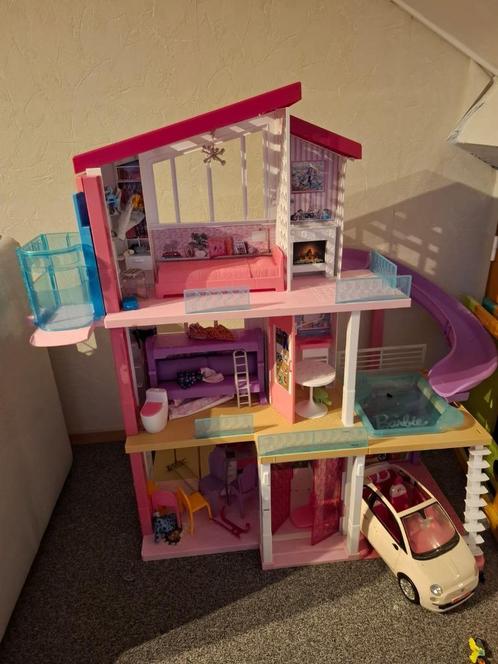 Barbie dreamhouse, Kinderen en Baby's, Speelgoed | Poppenhuizen, Gebruikt, Poppenhuis, Ophalen