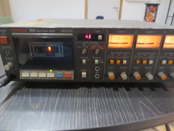 TASCAM 133 Stereo Cassette Deck Player Recorder Multi Image, Audio, Tv en Foto, Cassettedecks, Ophalen of Verzenden