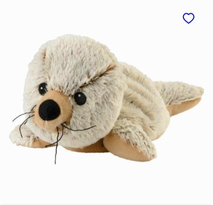 Warmies 2 x warmtekussen lavendel - Zeehond, Kinderen en Baby's, Overige Kinderen en Baby's, Ophalen of Verzenden