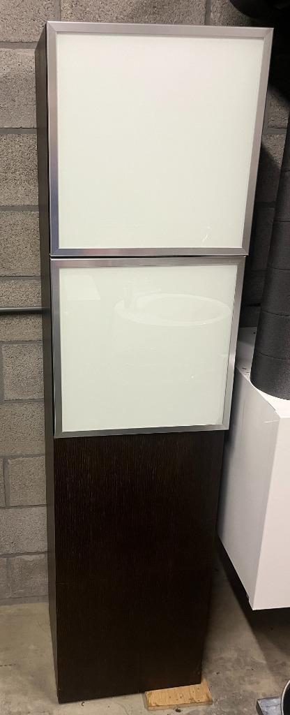 wandkast, Huis en Inrichting, Kasten | Wandmeubels, Gebruikt, 150 tot 200 cm, Minder dan 150 cm, 25 tot 50 cm, Met lade(s), Met deur(en)