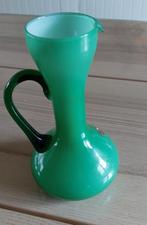Groene vaas of kruik, gemaakt in Italië, Ophalen of Verzenden, Zo goed als nieuw