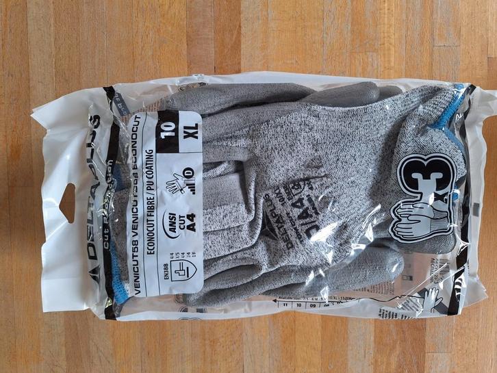 Gants anti-coupure DeltaplusVenicut D08G3 - lot de 3 paires, Bricolage & Construction, Vêtements de sécurité, Neuf, Enlèvement ou Envoi