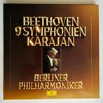 Beethoven 9 Symphonien Karajan-Berliner Philharmoniker 1977, Ophalen of Verzenden, Zo goed als nieuw, 12 inch, Klassiek