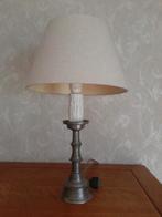 Tafellamp met tinnen voet, Antiek en Kunst, Ophalen