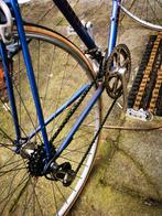 Vintage koersfiets blauw, Fietsen en Brommers, Ophalen