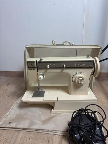 Naaimachine Singer merrit 1802 vintage semi industrieel old beschikbaar voor biedingen