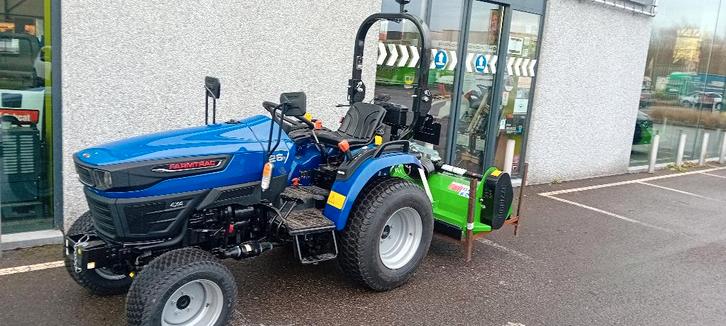 Farmtrac FT 26 + Peruzzo Fox 1200 Klepelmaaier, Zakelijke goederen, Landbouw | Tractoren, Nieuw, Ophalen of Verzenden
