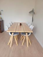 Retro stijl tafel met stoelen, Ophalen, Retro 70s, 50 tot 100 cm, Vijf personen of meer