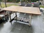 Table de jardin en teck, Jardin & Terrasse, Tables de jardin, Enlèvement, Utilisé, Rectangulaire, Bois de teck