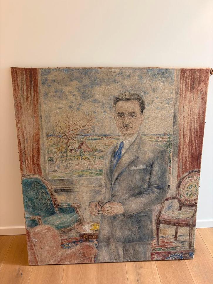 Schilderij Pierre Van Humbeeck – Gesigneerd, Antiek en Kunst, Kunst | Schilderijen | Abstract, Ophalen