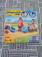 Playmobil 123. Nieuw setje. Hondentrein 70406, Ophalen of Verzenden, Nieuw