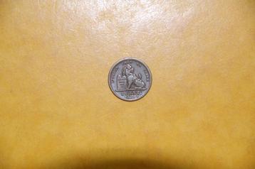 1 cent 1833 ( over 32 ) met brede listel beschikbaar voor biedingen