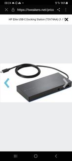 HP Elite USB-C Docking Station  met 200w voeding, Informatique & Logiciels, Stations d'accueil, Station d'accueil, Envoi