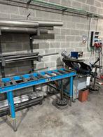 Zaagmachine met rollenbaan, Doe-het-zelf en Bouw, Gereedschap | Zaagmachines, Ophalen, Zo goed als nieuw