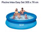 Intex easyset zwembad met filterpomp, Gebruikt, Ophalen of Verzenden