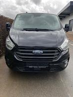 Ford Transit Custom 2.0 Dubbele Cabine, Autos, Camionnettes & Utilitaires, Noir, Automatique, Tissu, 95 kW