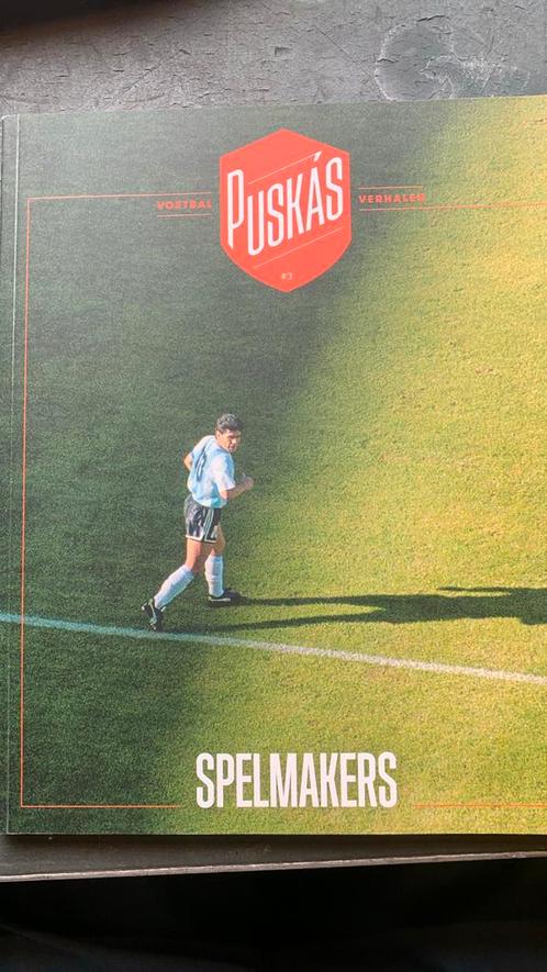 Voetbal puskás verhalen spelmakers, Boeken, Sportboeken, Zo goed als nieuw, Ophalen