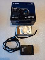 Appareil photo Canon SX740 et chargeur, Gebruikt, Canon, Compact, 8 keer of meer