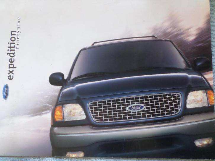 Ford Excursion 1999 Brochure, Boeken, Auto's | Folders en Tijdschriften, Ford, Ophalen of Verzenden