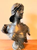 Bronzen bust Anton Nelson, Antiquités & Art, Antiquités | Bronze & Cuivre, Enlèvement ou Envoi