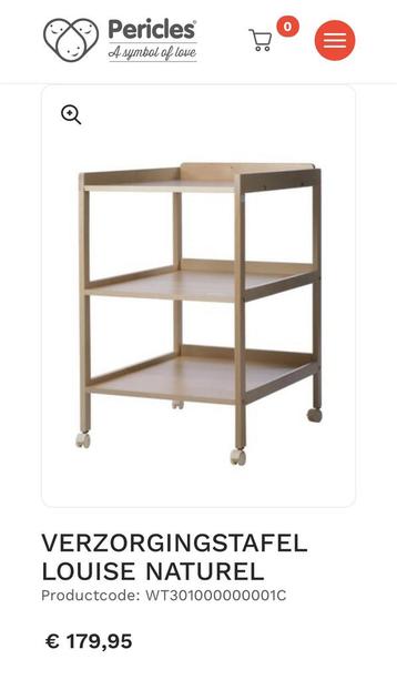 Luiertafel Pericles - Nieuwstaat, Enlèvement, Comme neuf