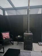 Pellet en houtkachel met oven functie, Huis en Inrichting, Kachels, Ophalen, Zo goed als nieuw, Hout, Pelletkachel